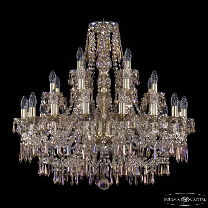 Подвесная хрустальная люстра 1403 Bohemia 1403/16+8+4/300 G M801