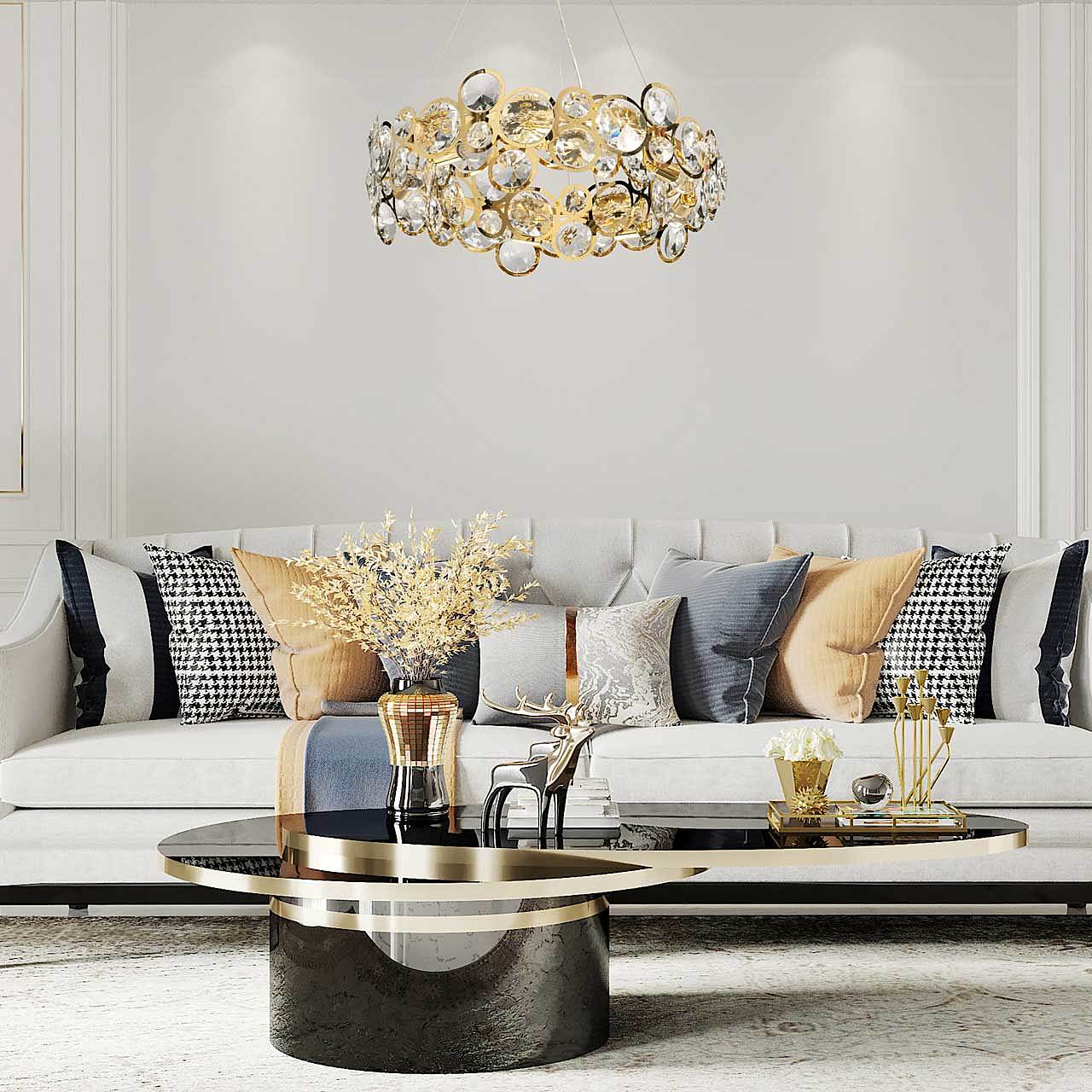 Подвесная люстра De Markt Арман 462011308