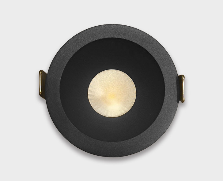 Встраиваемый светильник Italline IT08-8041 IT08-8041 black 3000K