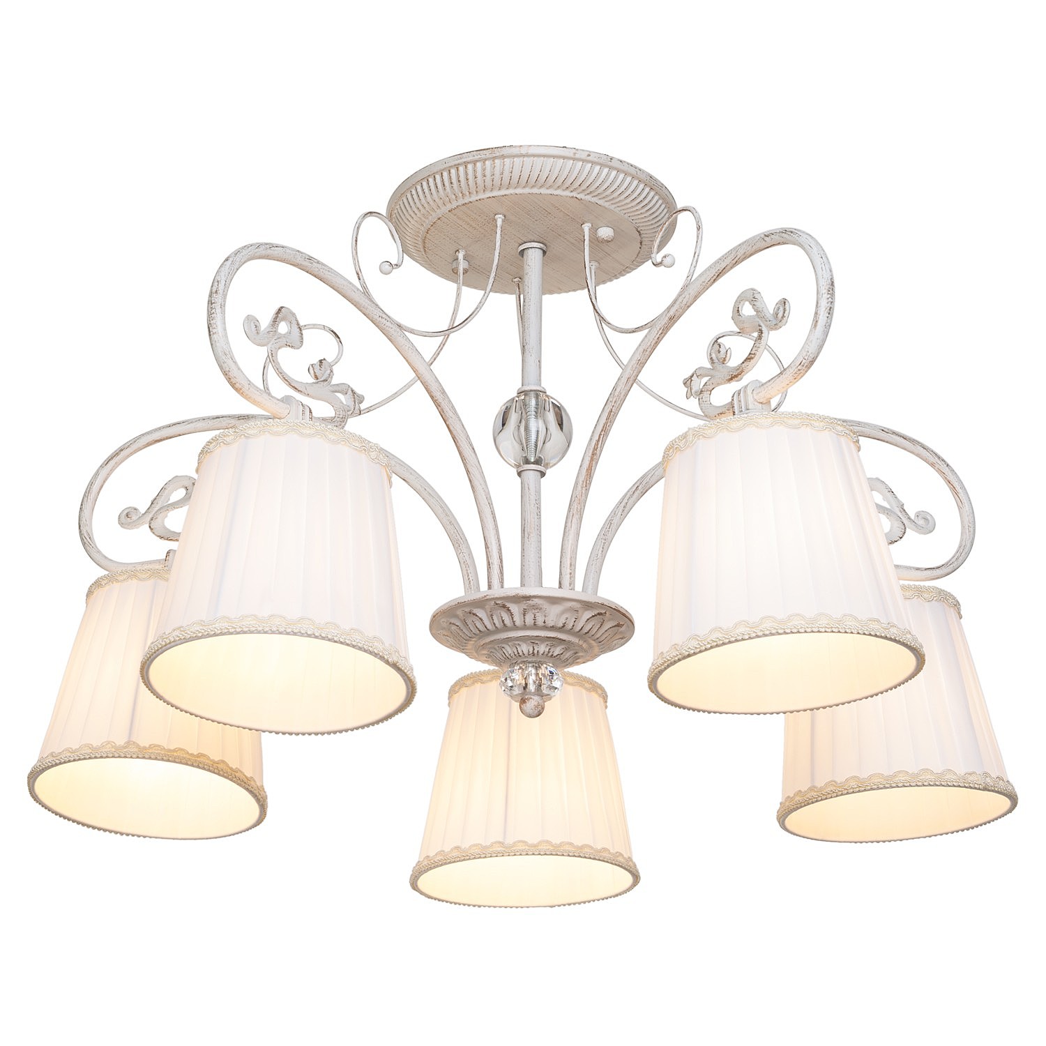 Потолочная люстра ЭкономСвет 50410 50410/5WT WT