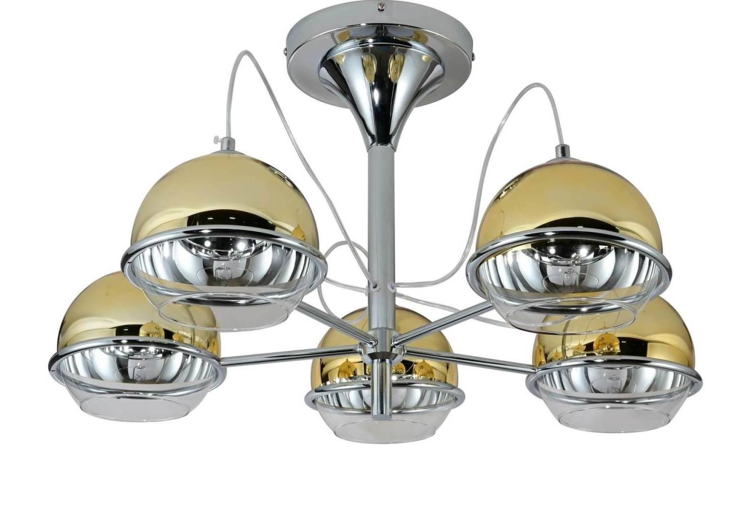 Потолочная люстра Lumina Deco Veroni LDC 1029-5 GD