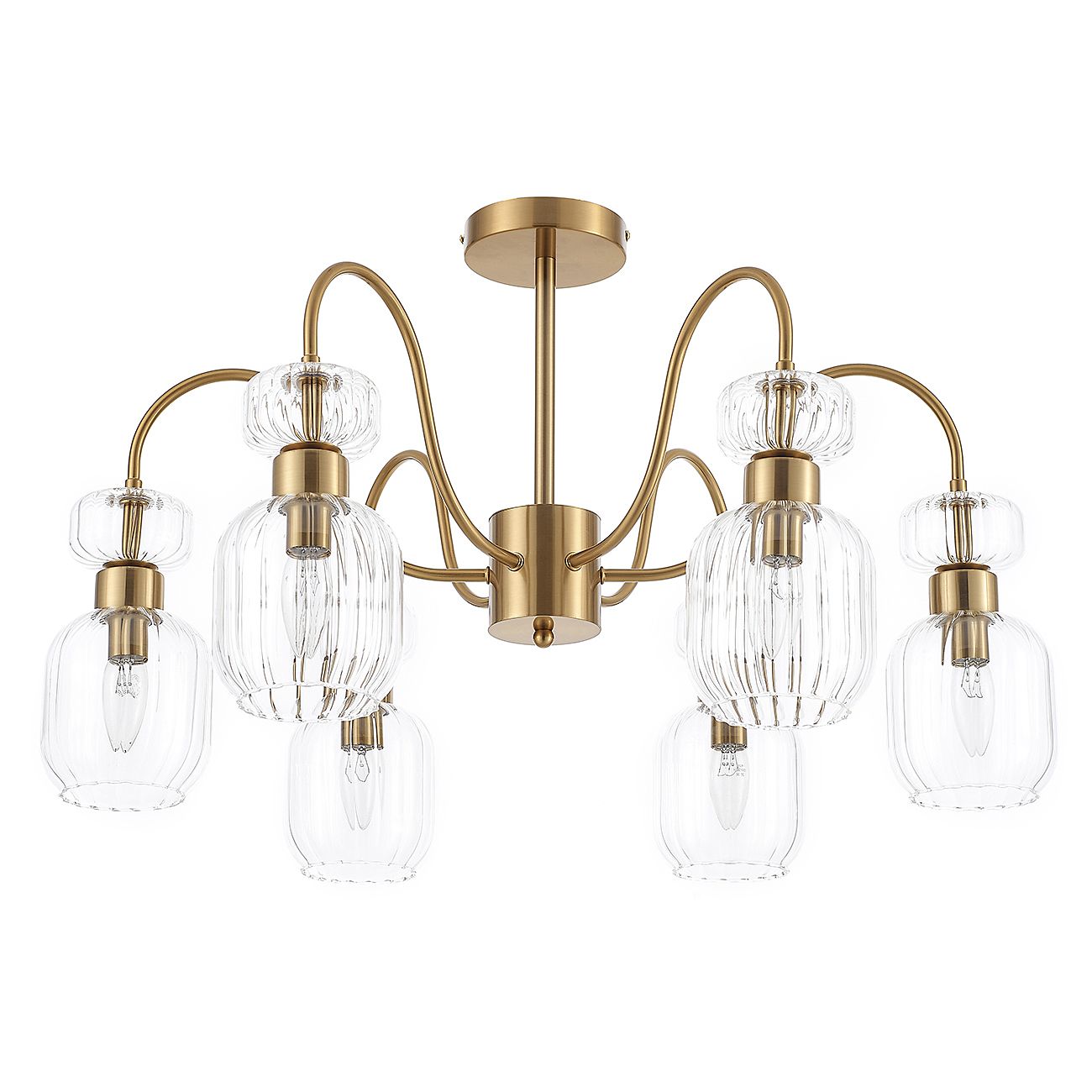 Потолочная люстра Escada Gloss 1141/6PL Clear Потолочная люстра Escada Gloss 1141/6PL Clear