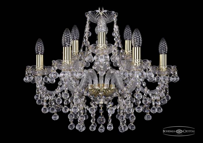 Подвесная хрустальная люстра 1409 Bohemia 1409/6+3/195 G