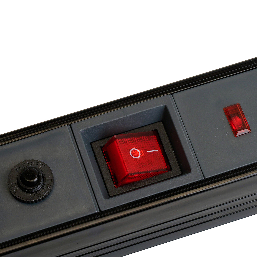 Сетевой фильтр 3-местный с/з 3x1мм2, 5 м, Stekker Techno 50155