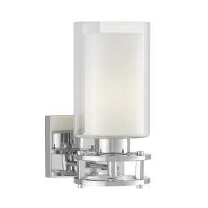Настенное бра Lumina Deco Marietta LDW 8025-1 CHR+WT