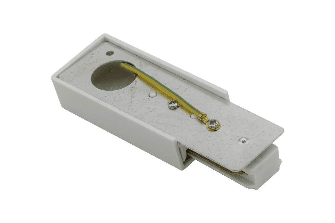 Ввод питания SWG DesignLed Однофазный трек CN2-WH-PW