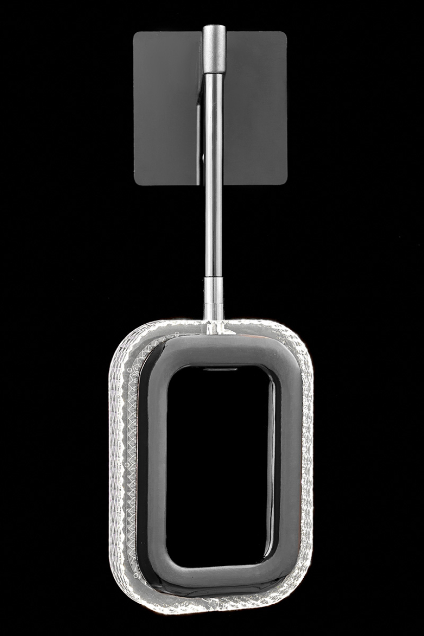 Настенное бра LEON Theona LE7701/1W Grey/Black Chrome