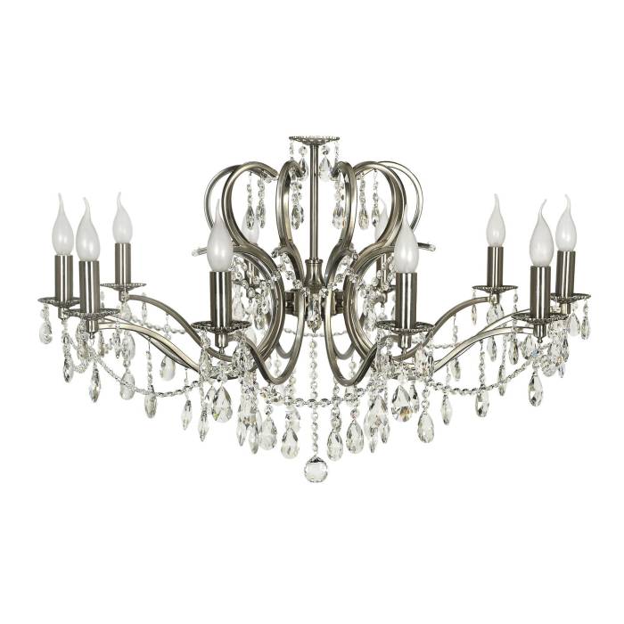 Подвесная хрустальная люстра Pisani Arti Lampadari Pisani E 1.1.10.601 N