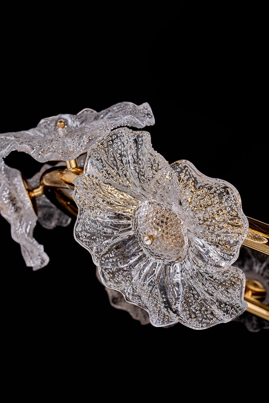 Подвесная люстра LEON Violetta LE3018/800Q GD