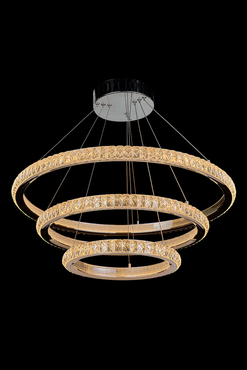 Подвесная люстра LEON Colisee LE7718/800-3K Chrome