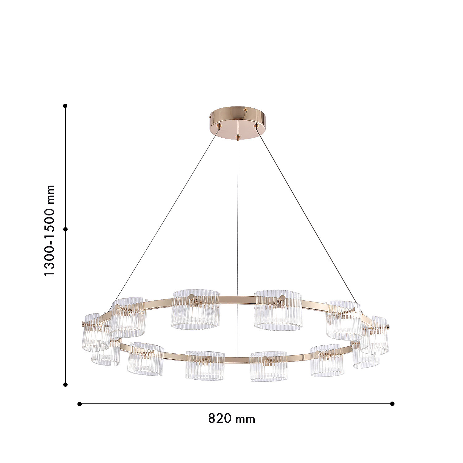 Подвесная люстра Favourite Ori 4248-12P