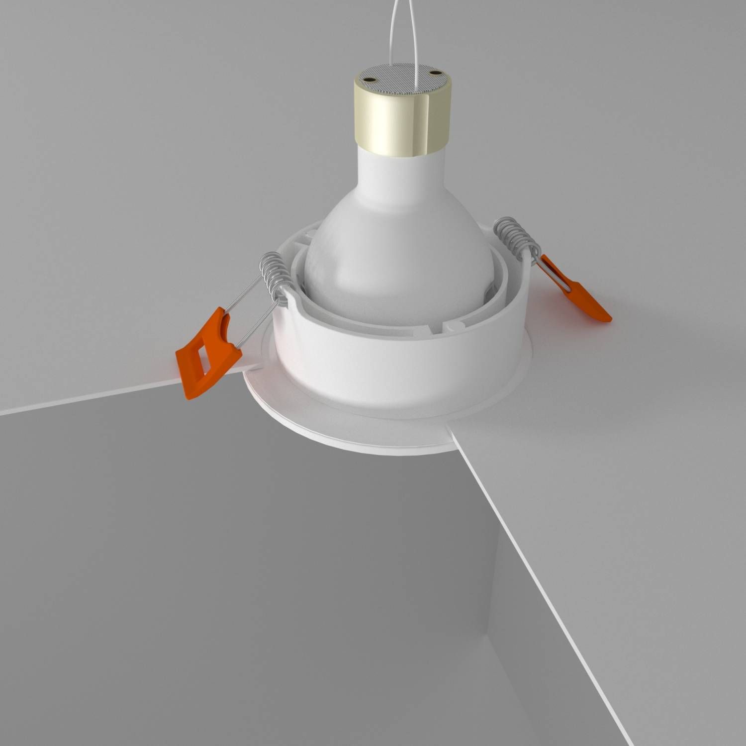 Встраиваемый светильник Interiorlight КРАТЕР белый