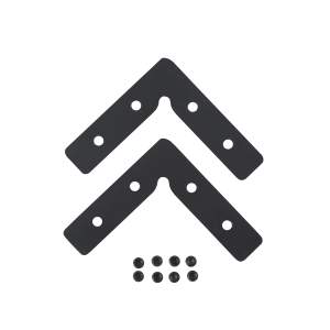 Комплект соединителей верхних для встраиваемого магнитного трека в натяжной ПВХ потолок 2 шт. Crystal Lux Space CLT 0.223 07