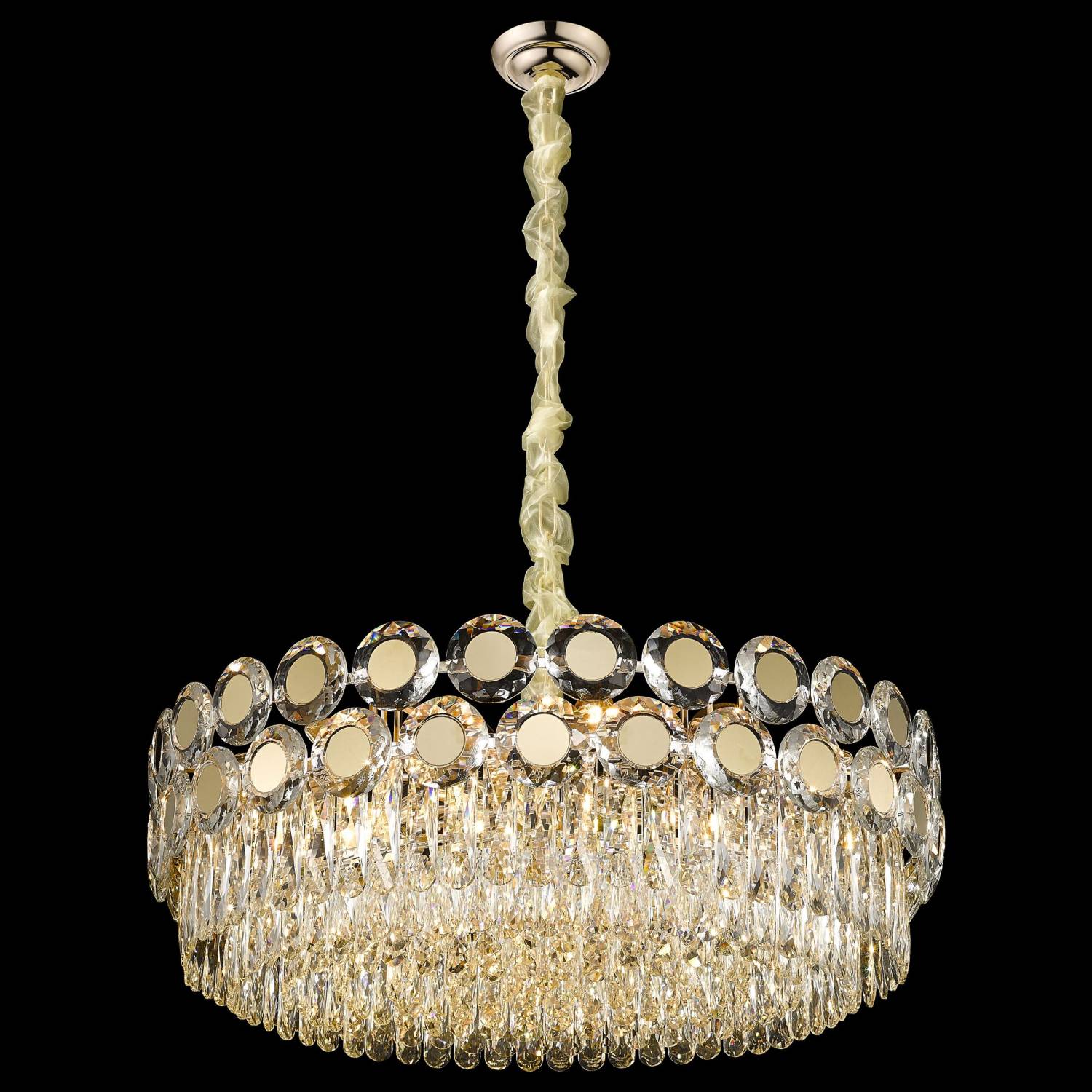 Подвесная хрустальная люстра Claudia Wertmark WE134.25.303