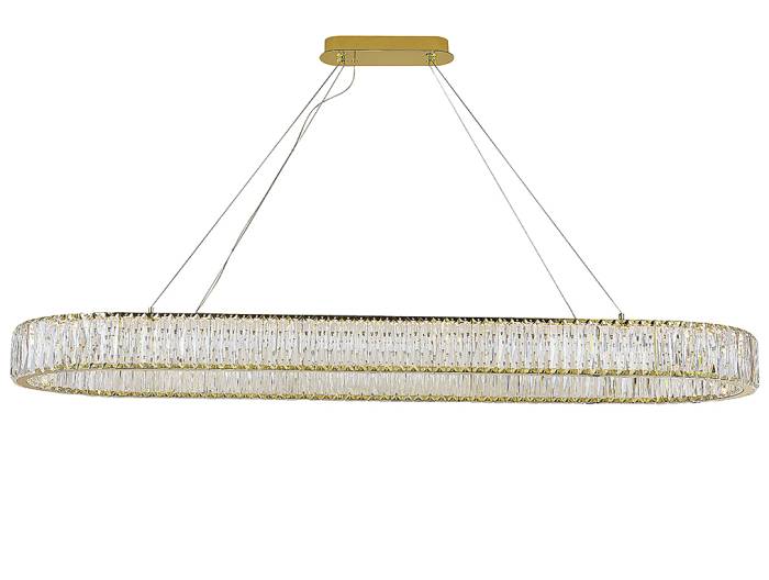 Подвесная люстра Newport 8240 8240/140 oval gold