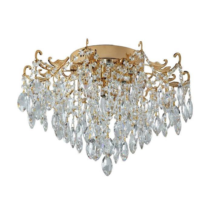 Потолочная люстра ЭкономСвет 15543 15543/8+8FGD+CL WTLED