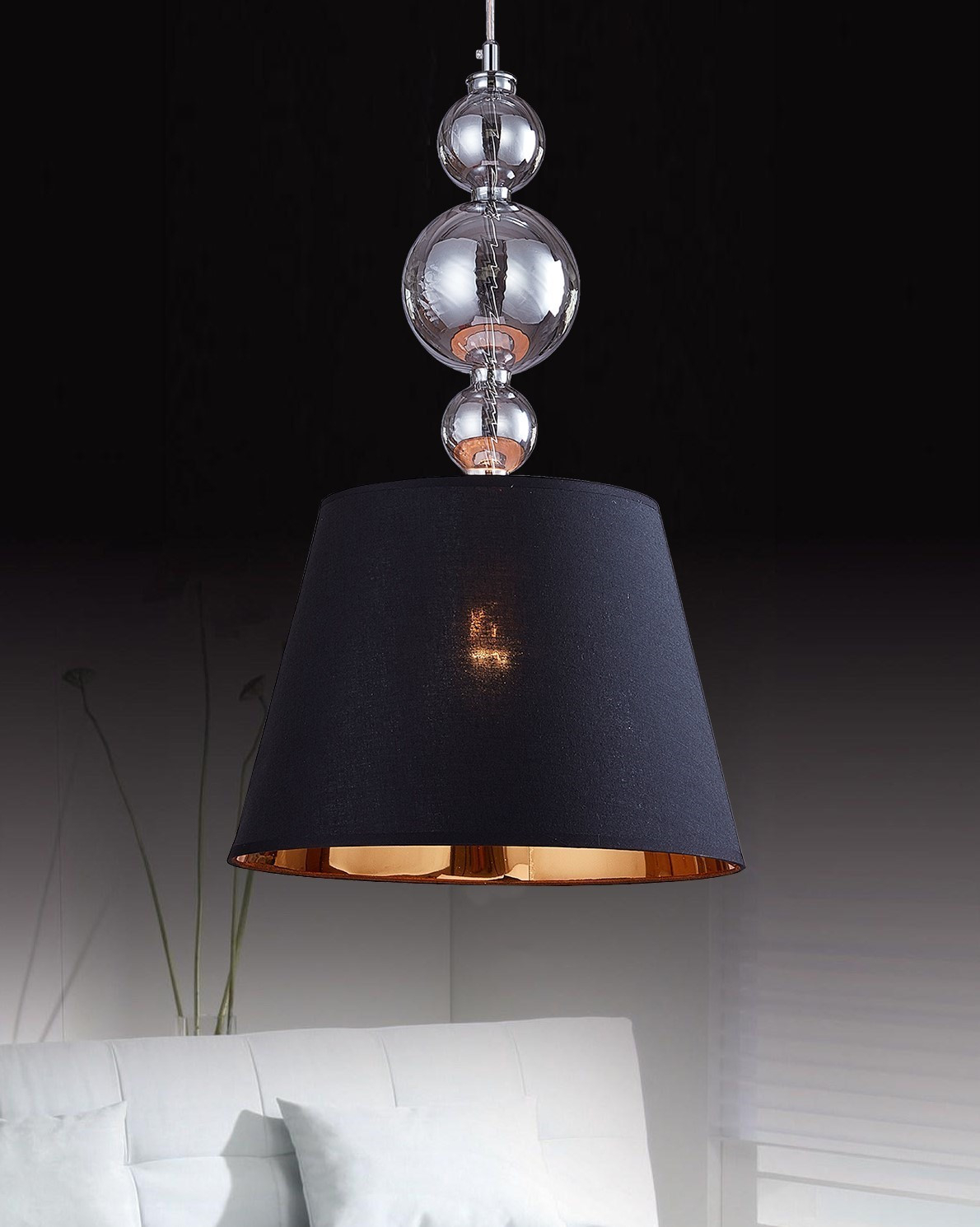 Светильник подвесной Lumina Deco Muraneo LDP 1123 BK