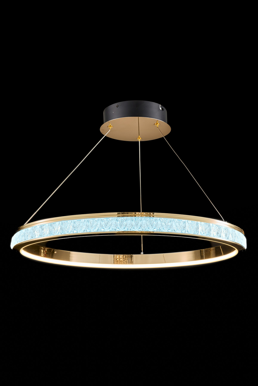 Подвесная люстра LEON Aida LE7707/600 Gold