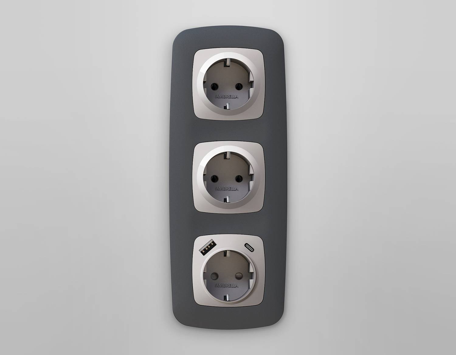 Накладка на механизм Ambrella Volt OMEGA OP4100