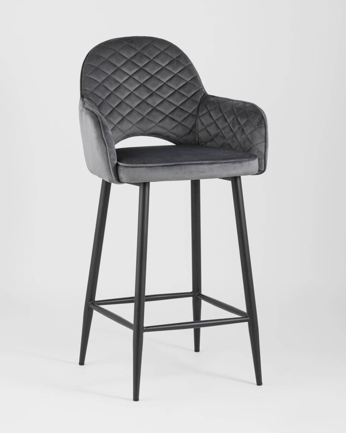 Полубарный стул Stool Group Венера диамант MC16-2YSC VELVET HLR-21 DUAL