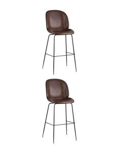 Комплект стульев Stool Group Beetle 9329C BROWN X2