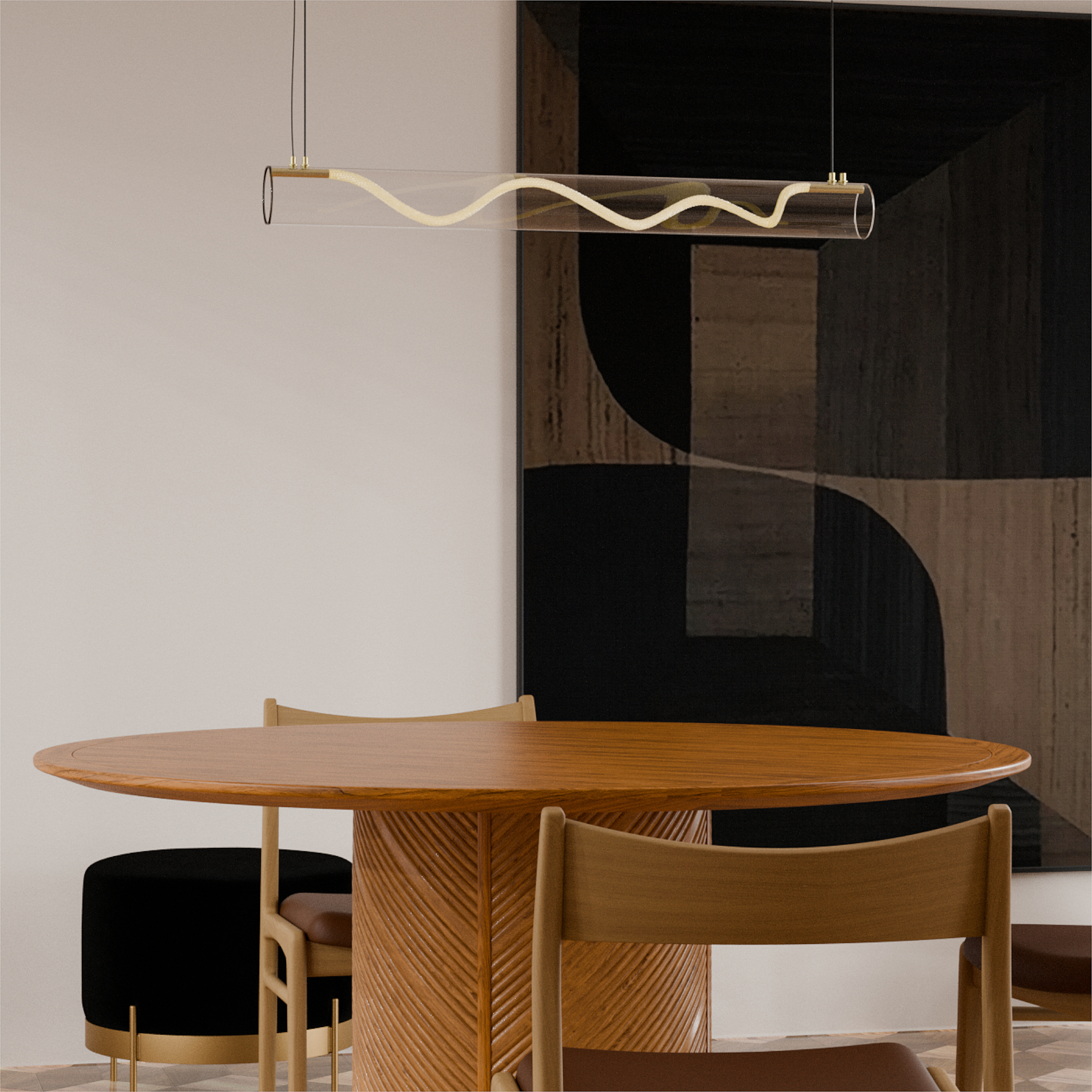 Светильник подвесной LIGHTERA Luara LE102L-120G WIFI