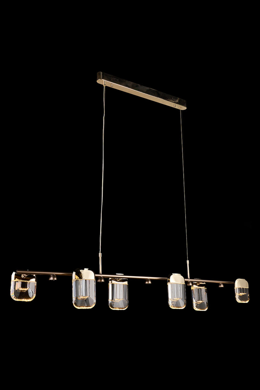 Светильник подвесной LEON Natali LE7771/6L Gold