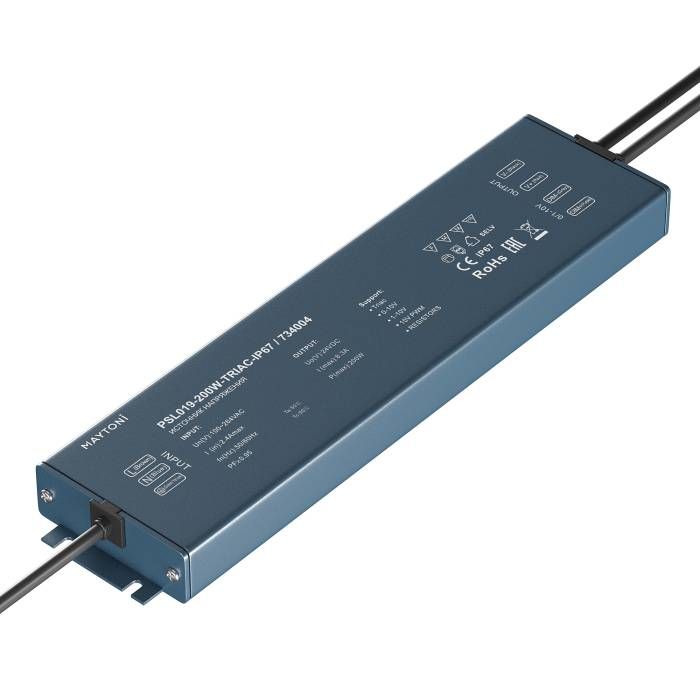 Источник напряжения Triac 24В 200Вт IP 67 Maytoni Источники напряжения Triac 734004