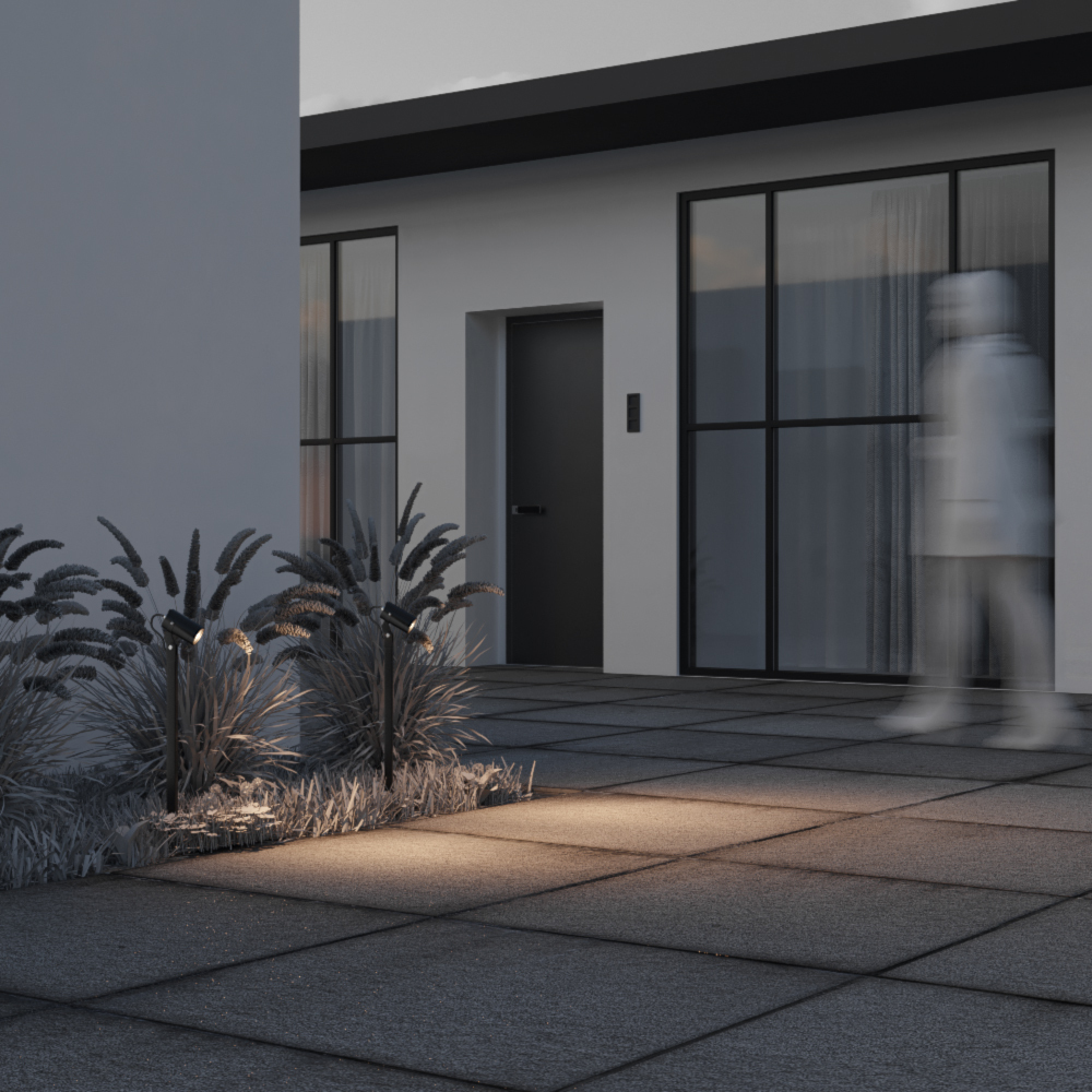 Уличный наземный светильник Maytoni Scope O025FL-01B1