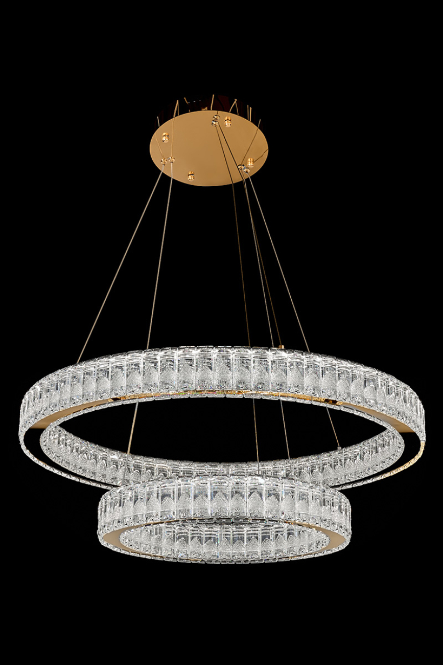 Подвесная люстра LEON Delaina LE3012/800-2K GD