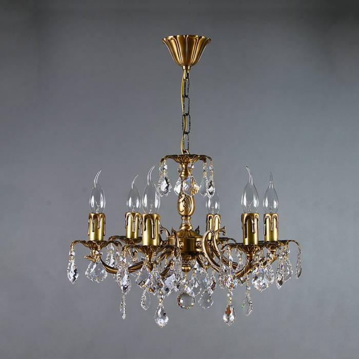 Подвесная люстра Ambiente Benisa 2226/6 AB New Leaf