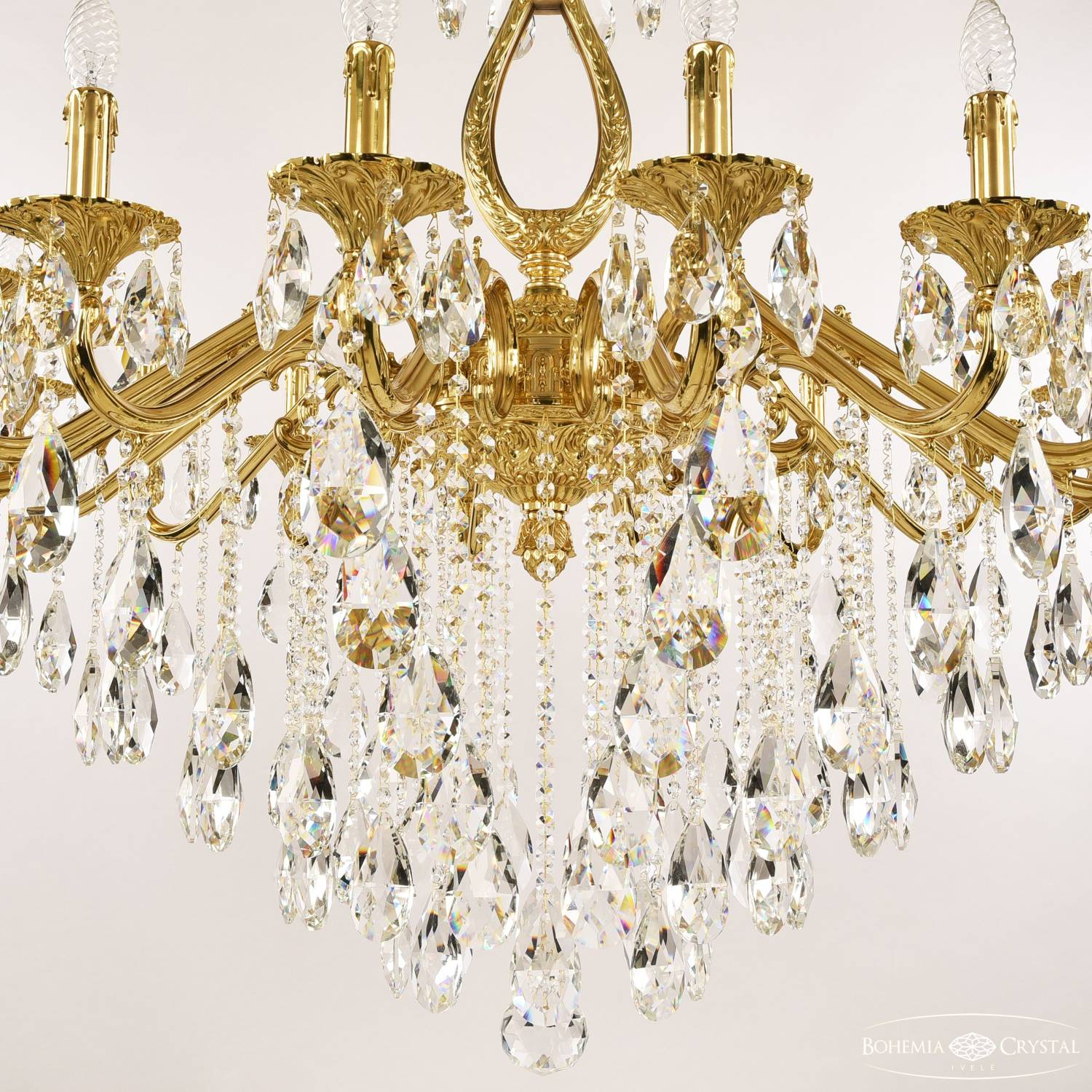 Подвесная хрустальная люстра 7202 Bohemia 72302/16/360 B G