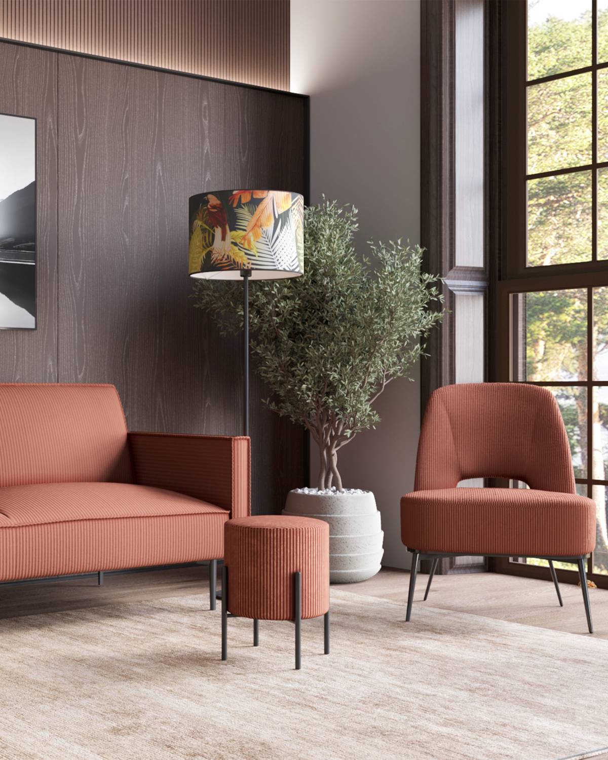 Кресло Stool Group Бостон vd-boston-cl-coral