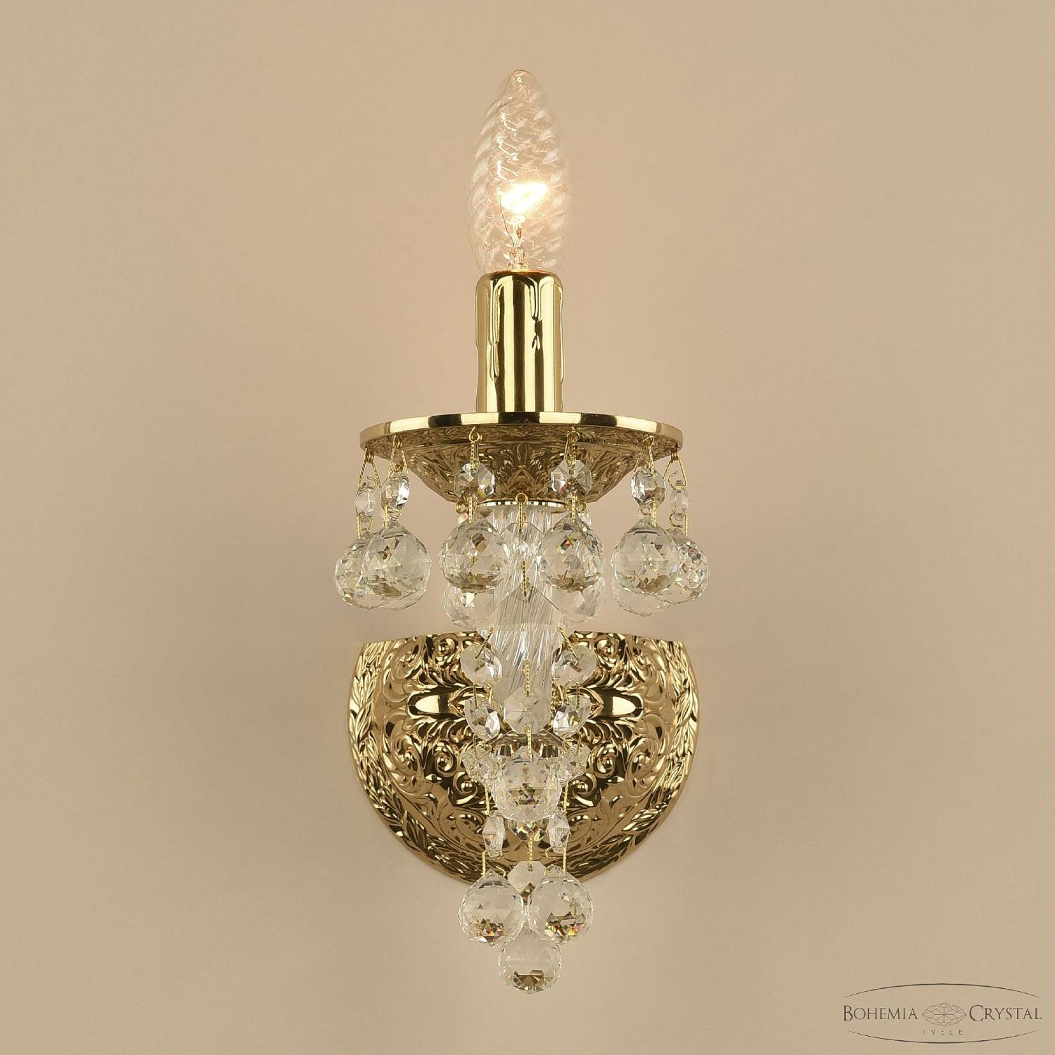 Настенное бра Bohemia 1609 16209B/1/141 G