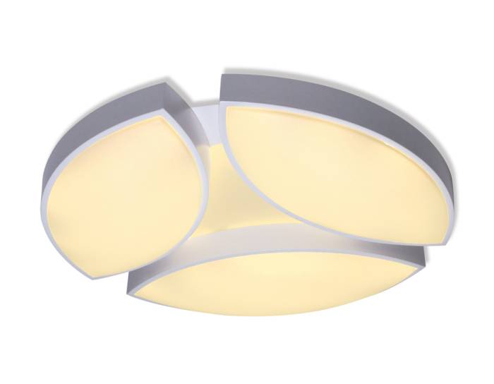 Потолочный LED светильник Ambrella Orbital Granule FG2070 WH 108W+16W D680