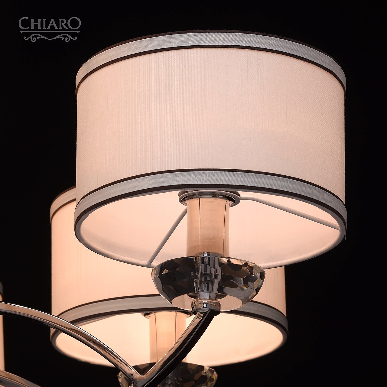 Люстра многоярусная Палермо 386015012 Chiaro