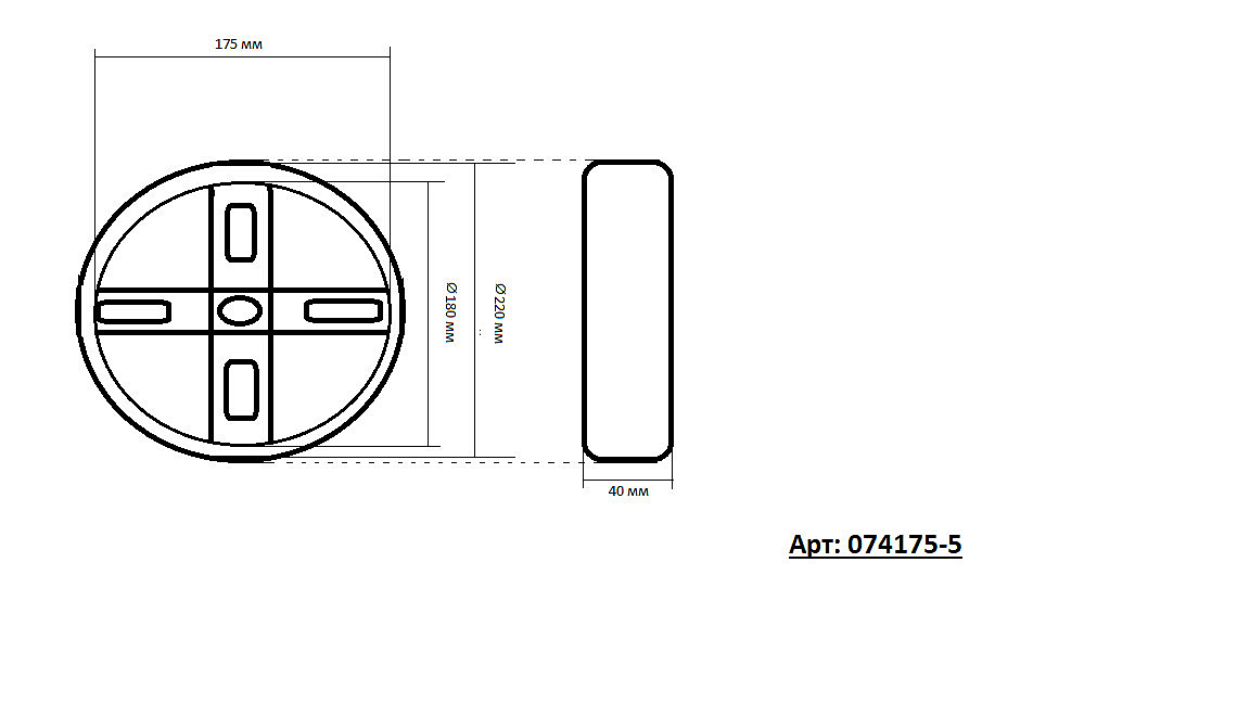 Потолочная люстра KINK Light Астрид 074175-5