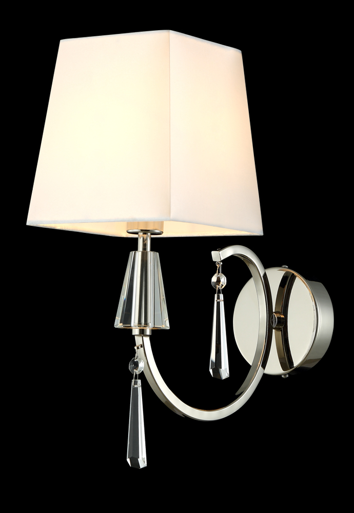 Настенное бра Crystal Lux Marsela MARSELA AP1 NICKEL