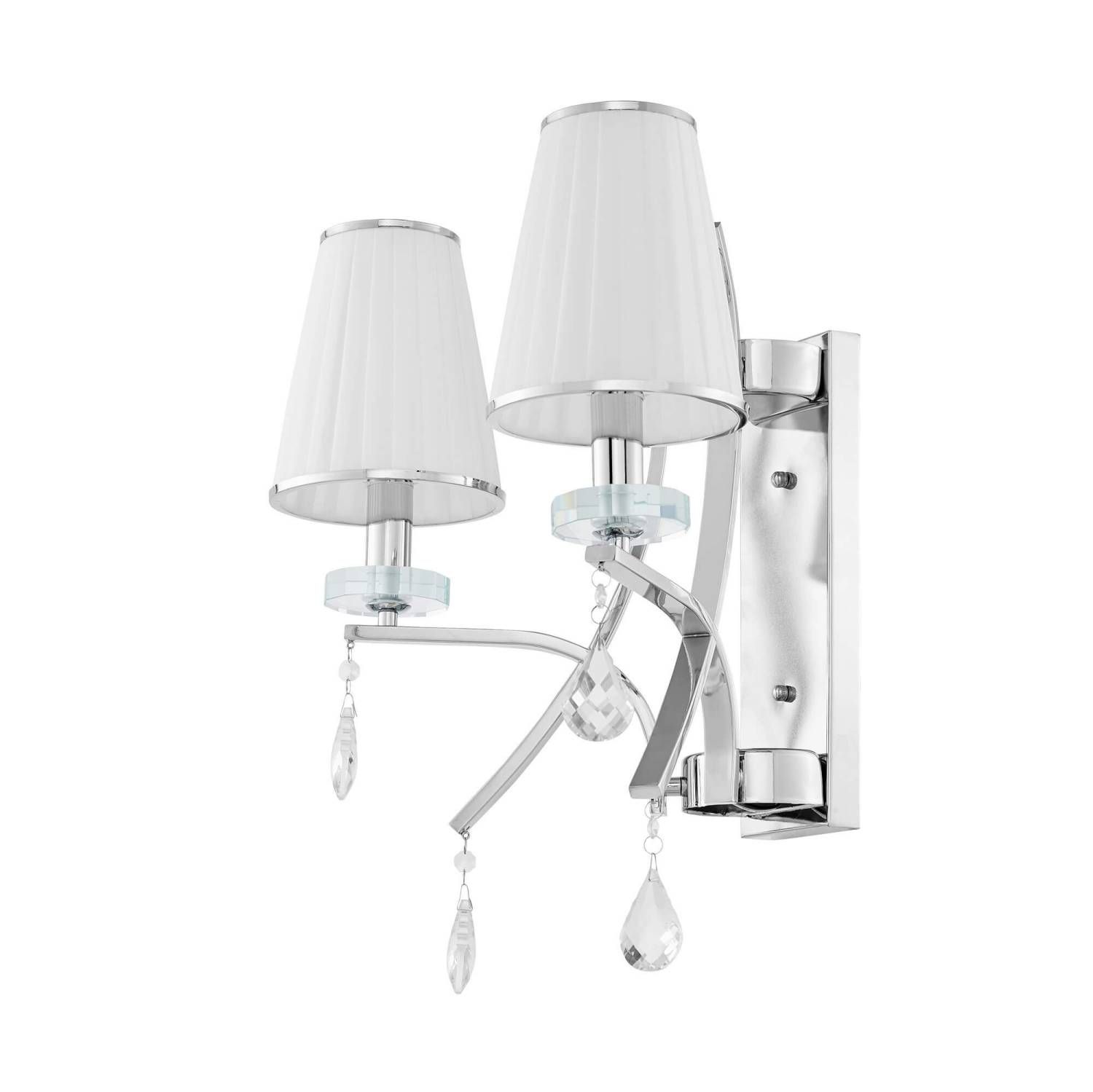 Настенное бра Lumina Deco LDW 66247-2 WT+CHR