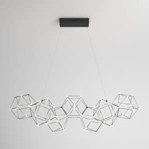 Подвесная люстра Eurosvet Uma 90168/7 черный жемчуг