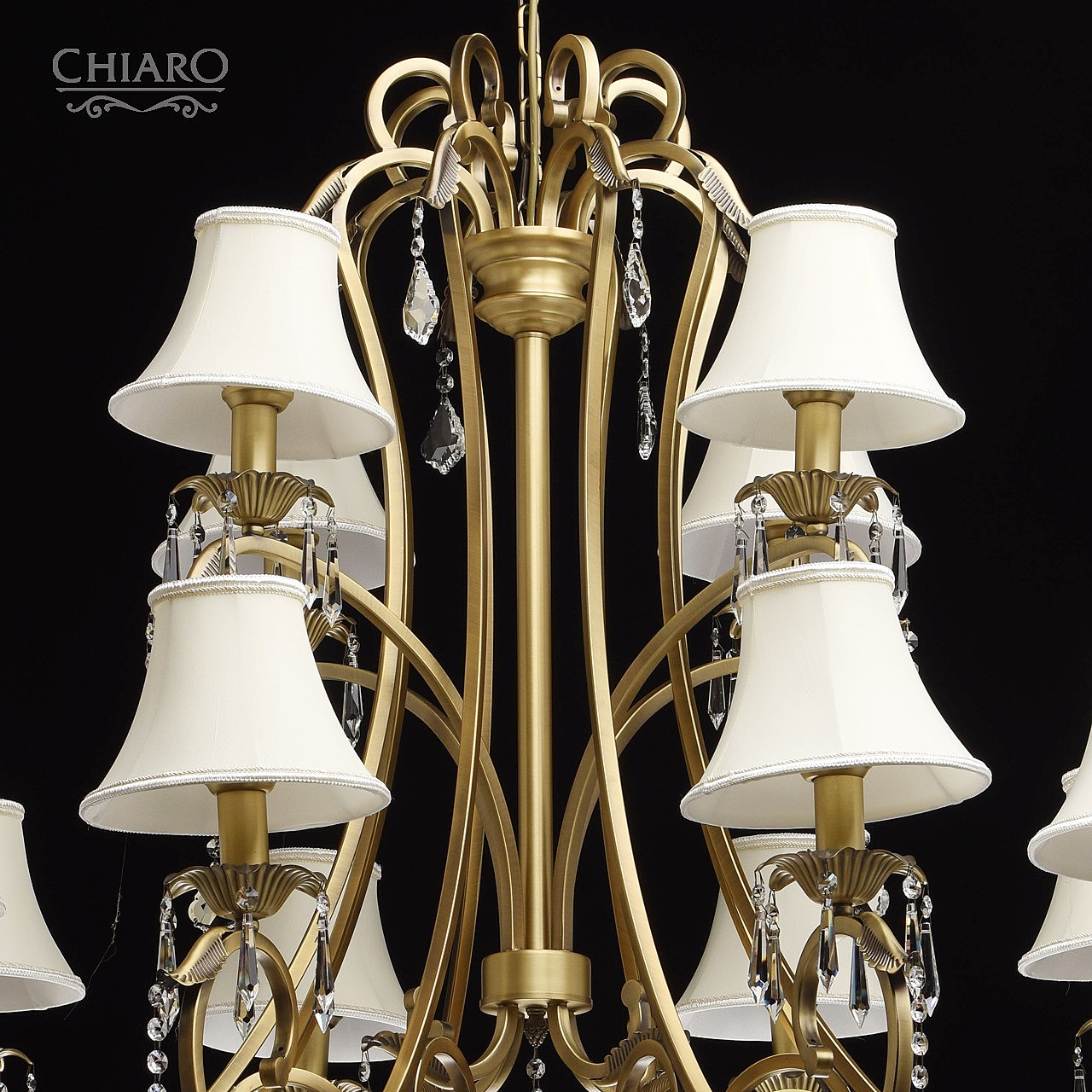 Люстра многоярусная София 355010612 Chiaro