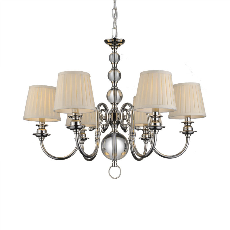 Подвесная люстра Delight Collection KM0837 KM0837P-6 chrome