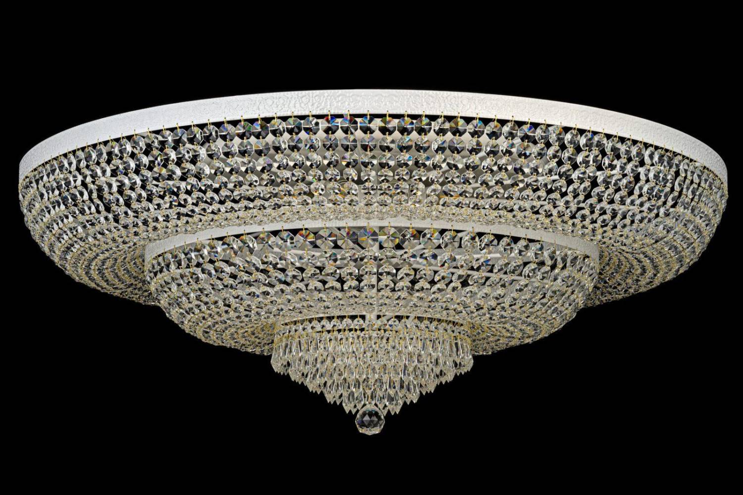 Потолочная хрустальная люстра Arti Lampadari Santa Santa E 1.8.100.100 W