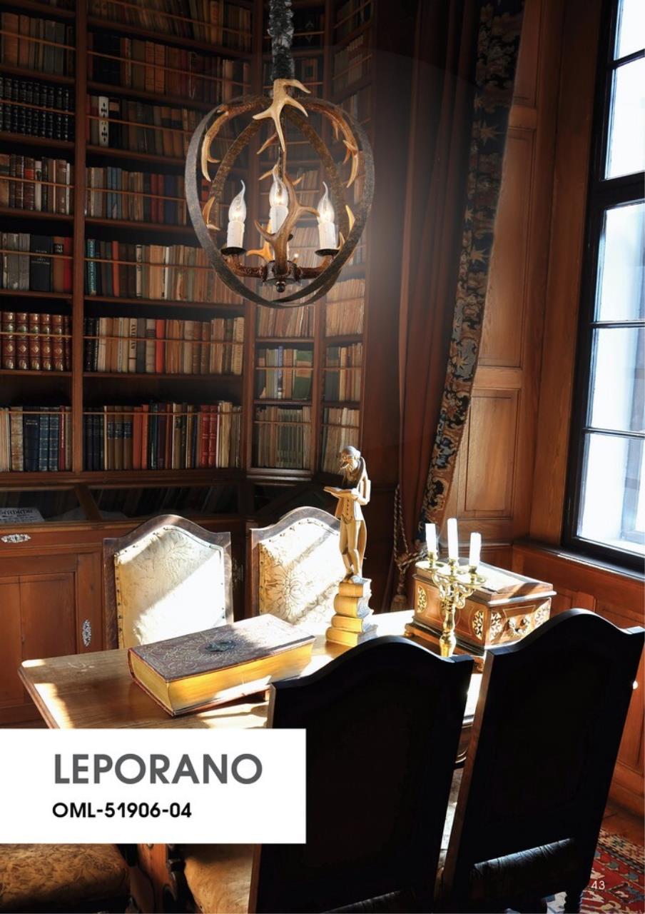 Подвесная люстра Omnilux Leporano OML-51906-04