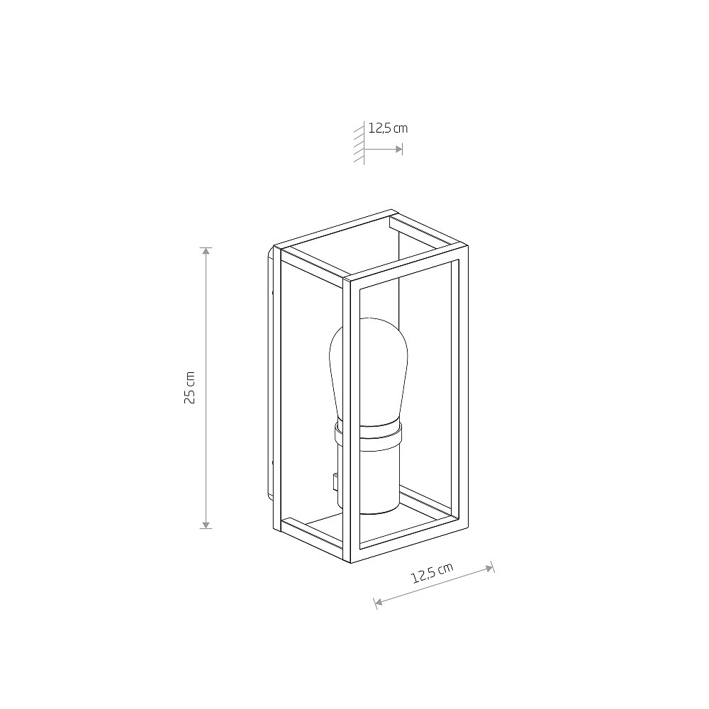 Уличный настенный светильник Nowodvorski Margot 10504