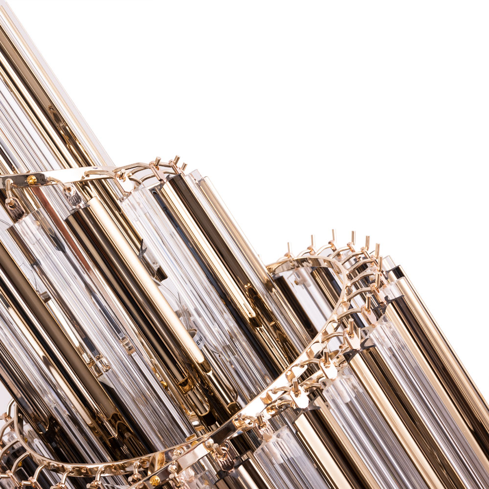 Подвесная хрустальная люстра Frizzante Divinare 1683/01 LM-11