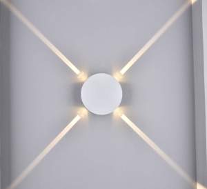 Уличный настенный светильник SWG DesignLed GW GW-A131-4-4-WH-WW