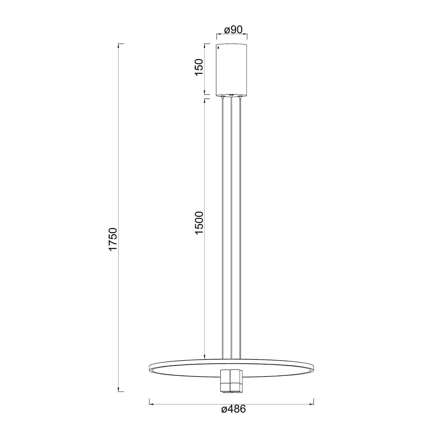 Светильник подвесной Mantra Nomada 8983