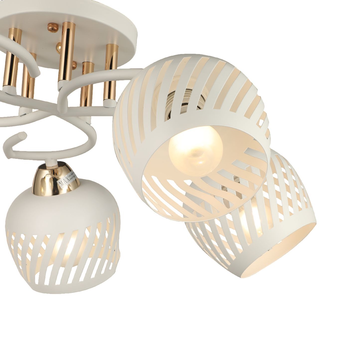 Потолочная люстра ЭкономСвет 20132 20132/5WT+GD WT