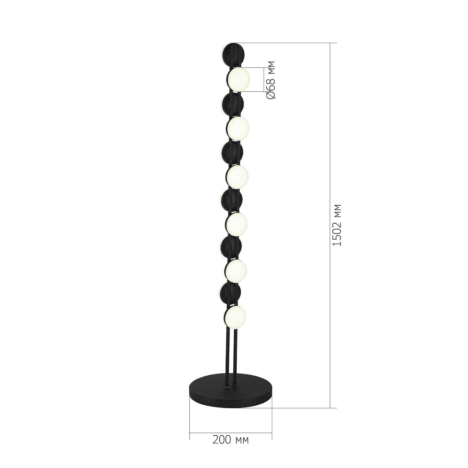 Торшер ST Luce Monro SL6610.405.12 Торшер ST Luce Monro SL6610.405.12